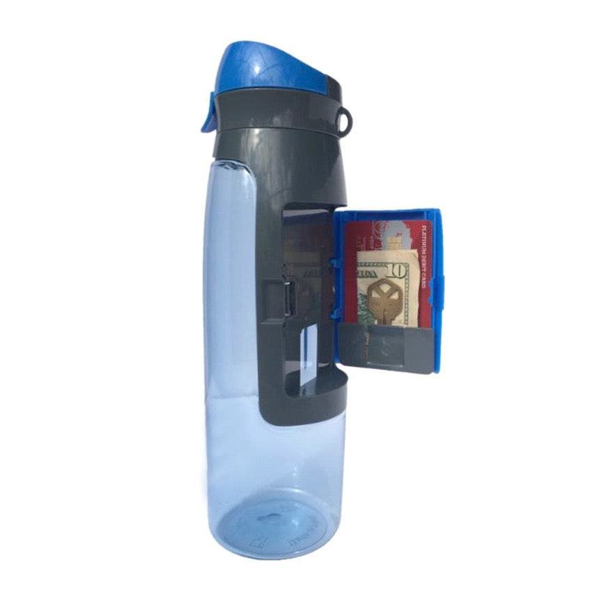 Water Bottle with Compartment-Nhance