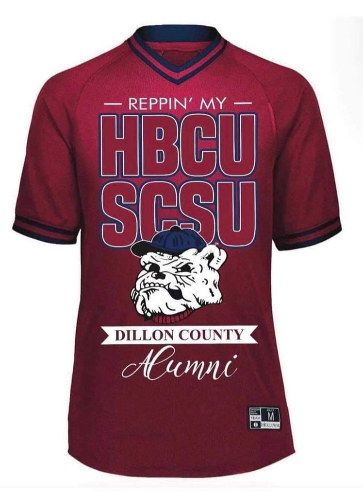 Reppin Dillon-HBCU SCSU w/Mascot V-Neck-Nhance